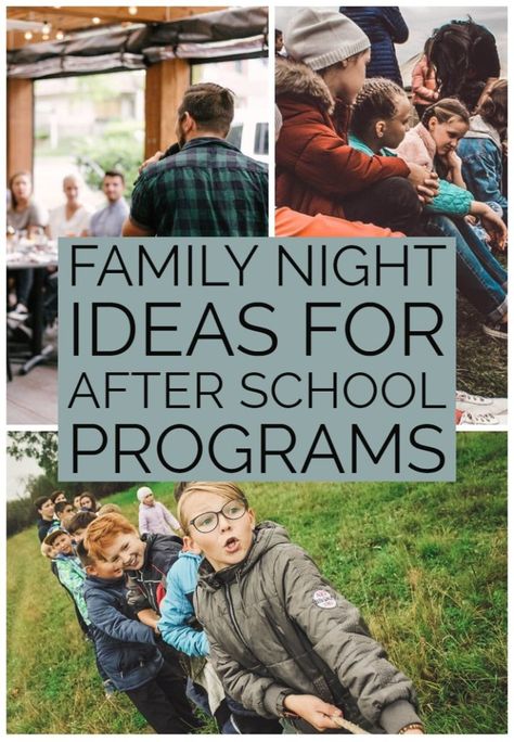 School Family Night Ideas, School Family Activities, Games Night Ideas, Parent Engagement Ideas, Family Night Ideas, Family Games Night, Family Night Activities, After School Programs, Family Literacy Night