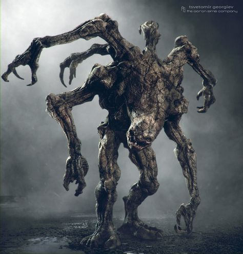 Cowboy Apocalypse, Body Horror Monster, Plant Monster, Body Horror, Apocalypse Art, Dark Creatures, Horror Monsters, Cool Monsters, Alien Concept Art