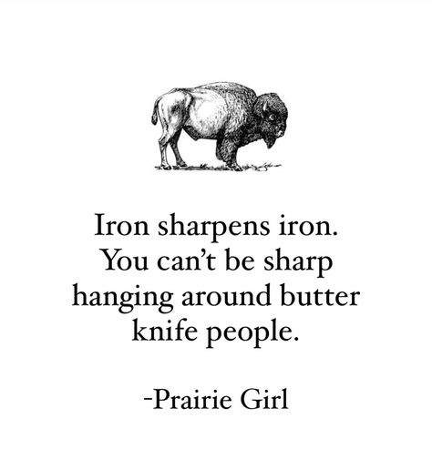 Iron Sharpens Iron Quote, Iron Sharpens Iron, Butter Knife, Inspirational Quotes, Canning