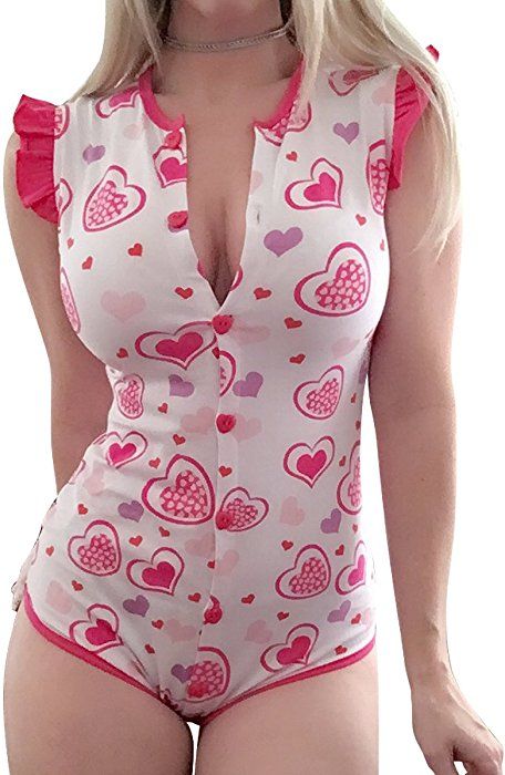 Pyjamas Onesie, Princess Onesie, Heart Onesie, Pet Play, Onesie Pajamas, Frill Sleeves, Cotton Romper, Amazon Storefront, Little Outfits