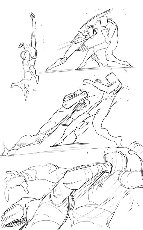 How To Draw Action Scenes, Action Poses Reference 2 People, Four Arms Pose Reference, Dynamic Action Poses Reference Drawing, Dynamic Poses Reference Drawing Action, Dynamic Poses Reference Drawing Men, Backflip Pose Reference, Action Scene Reference, Anime Action Poses Reference