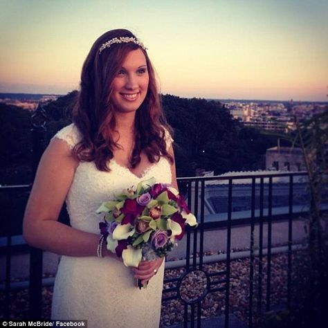 Sarah McBride posing on her wedding day in 2014. The transgender activist married Andrew C... Bride Tumblr, Gettin Hitched, Feminine Beauty, Girls Dream, Beautiful Couple, Beautiful Bride, Wedding Bride, Wedding Day, Wedding Dresses