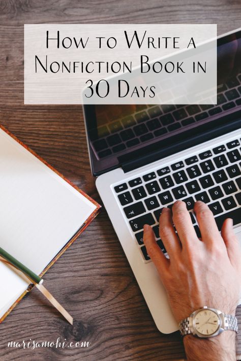 Are you ready to share you expertise with a book? Here's how to write a nonfiction book in 30 days. #writing #productivity #nonfiction #writingabook How To Write A Non Fiction Book, Writing A Non Fiction Book, 30 Days Writing, Writing Tricks, Writing Productivity, Writing Nonfiction, Writing Machine, Non Fiction Writing, Indie Publishing