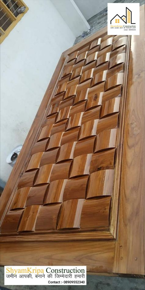 Teak Wood door Under Er. Nitin Goel 08909552340 Wood Main Door Design, Teak Wood Main Door Design, Teak Wood Main Door, Wood Main Door, Teak Wood Door, Main Door Design Photos, Main Doors, House Main Door, House Main Door Design