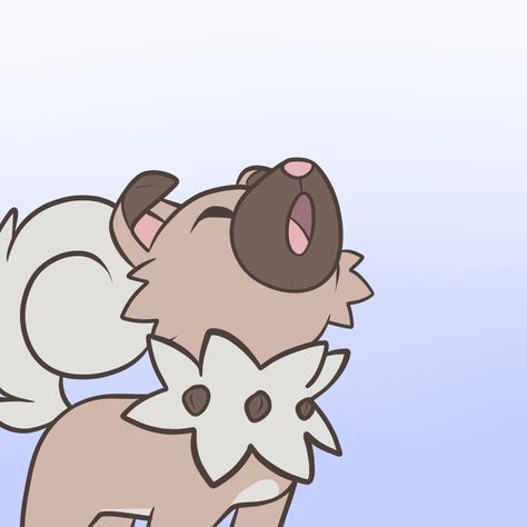 Rockruff Rockruff Pfp, Rockruff Art, Rockruff Pokemon Art, Pokemon Homescreen, Lycanroc Art, Pokemon Lycanroc, Ditto Pokemon, Rockruff Pokemon, Midnight Lycanroc