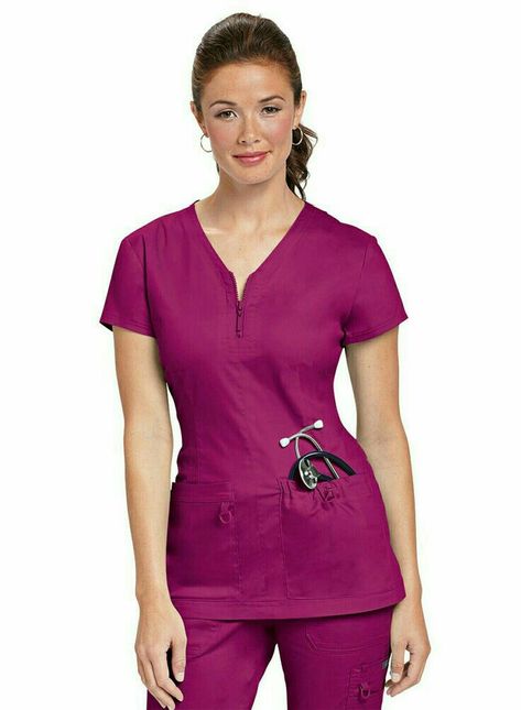 Medicine Clothes, Doctor Coat, Medical Scrubs Outfit, Cute Scrubs, Greys Anatomy Scrubs, Scrubs Outfit, Nursing Fashion, Scrubs Uniform, Medical Uniforms