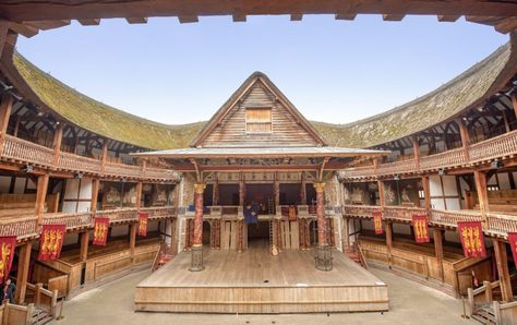 Regalos Aesthetic, Elizabethan Theatre, Cinema Architecture, Theatre Building, Globe Theater, Shakespeare In Love, Semester Abroad, King Lear, London Theatre