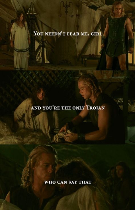 ❤️ Troy Quotes Movie, Troy Quotes, Troy Achilles, Troy Movie, Quotes Movie, Greek Heroes, Achilles And Patroclus, Movie Lines, Movie Couples