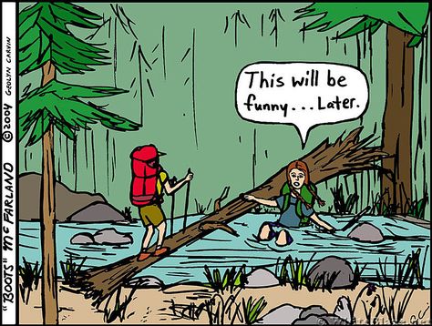 Funny later Camping Jokes Humor, Hiking Jokes, Hiking Quotes Adventure, Hiking Humor, Humour Quotes, Camping Jokes, New Adventure Quotes, Hiking Girl, Outdoor Skills