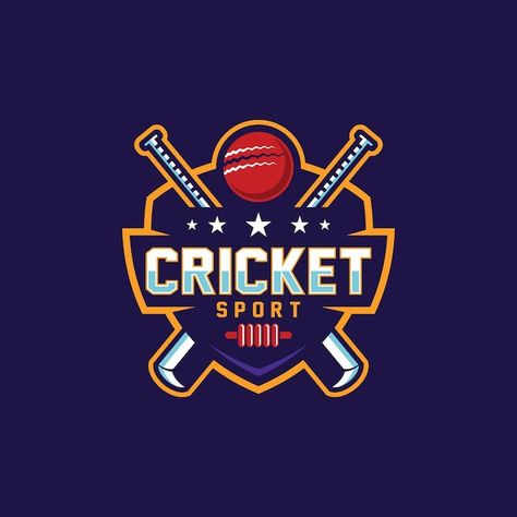 Cricket Team Logo, Cricket Logo Design, About Cricket, Cricket Logo, Fantasy Logo, Cricket Coaching, Youtube Banner Design, Polo Shirt Design, Cricket Sport