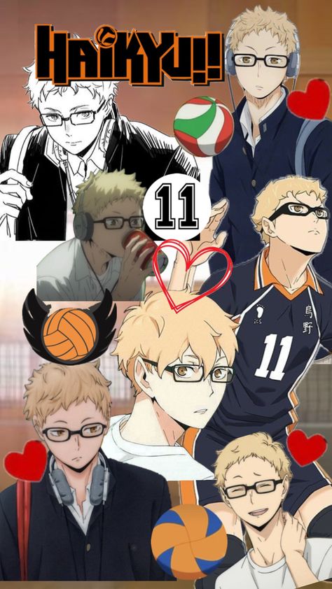 #haikyuu #tsukishima #tsuki Volleyball Wallpapers, Tsukiyama Haikyuu, Volleyball Wallpaper, Haikyuu Tsukishima, Haikyuu Volleyball, Tsukishima Kei, Haikyuu Kageyama, Haikyuu Wallpaper, Kenma Kozume