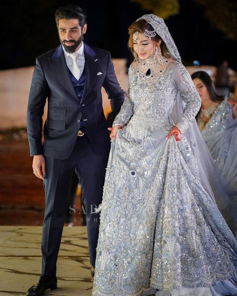 Bridal And Groom Dress Pakistani, Walima Dresses Pakistani Bride And Groom, Walima Couple, Walima Dresses Pakistani Brides, Walima Ceremony, Walima Look, Walima Outfit, Bridal Dresses Ideas, Walima Brides