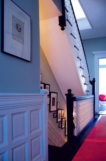 Open Stairs Ideas, Open Stairs To Basement, Stairs To Basement, Basements Ideas, Cellar Conversion, Basement Staircase, Basement Stairs Ideas, Mansion Homes, Open Stairs