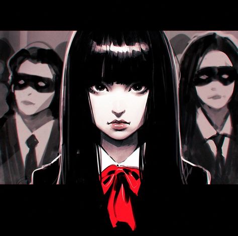 Gogo Yubari Kill Bill Movie, Gogo Yubari, Kuvshinov Ilya, Ilya Kuvshinov, Tarantino Films, Film Posters Vintage, Minimal Movie Posters, Kill Bill, Movie Posters Minimalist