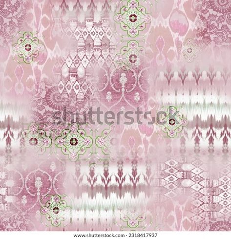 Seamless Geometrical Abstract Indian Traditional Pattern Stock Illustration 2318417937 | Shutterstock Negative Pattern, Digital Graphics Art, Geometrical Design, Geometrical Pattern, Flower Pattern Design, Traditional Pattern, Schedule Design, Digital Print Fabric, Indian Traditional