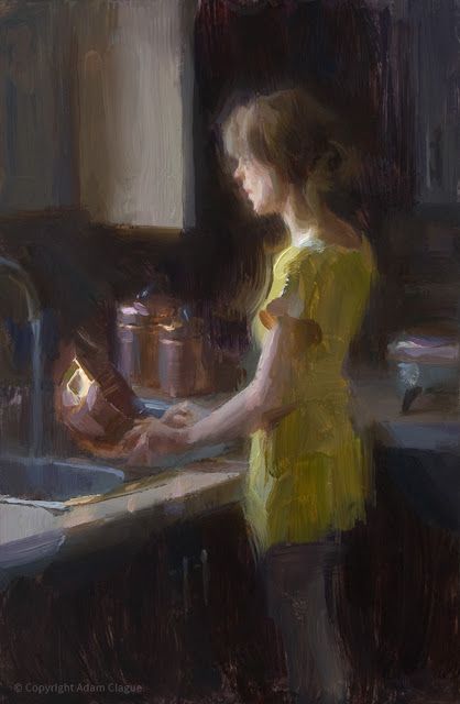 Adam Clague, Mystery Painting, Art Magazine, Southwest Art, Magazine Art, American Artists, Figure Painting, Portrait Drawing, Portrait Art