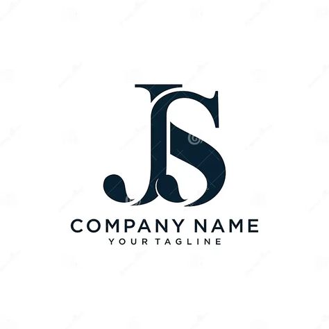 Alphabet Letters Initials Monogram Logo JS or SJ, J and S.Illustration Vector Stock Vector - Illustration of logotype, font: 213598268 J S Monogram, Sp Monogram, Sj Logo, S Letter Logo, Perfume Logo, Initials Logo Design, Spa Logo, Self Branding, Health Logo