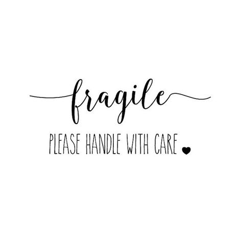 FRAGILE please HANDLE with CARE stamp business by DoodleStamp Fragile Tattoo, Stamp Packaging, Packaging Stamps, Small Business Quotes, Business Stamps, Script Text, Stamp Tag, Envelope Stamp, Custom Rubber Stamps