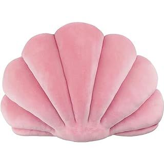 Ashler 3D Throw Pillows Shell Shaped Accent Throw Pillow, Soft Velvet Insert Included Cushion for Couch Bed Living Room, Pack of 1, Light Blue, 14 X 11 inches : Amazon.ca: Home Seashell Pillow, Princess Pillow, Car Seat Pillow, Sea Princess, Soft Throw Pillows, Shaped Pillow, Ramadan Gifts, Couch Cushions, Accent Throw Pillows