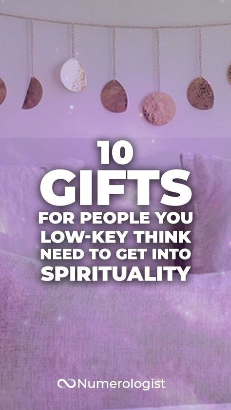 10 GIFTS FOR PEOPLE YOU LOW-KEY THINK NEED TO GET INTO SPIRITUALITY 🧘‍♀️ We’ve all got that one friend who we just know is a low-key spiritual bad-ass. 🤩 They may not buy these things for themselves but THEY will 100% APPRECIATE that you bought these for them! ➡️ TAP THROUGH to find out! Spiritual Things To Buy, Spiritual Necklaces, 10 Gift Ideas, Spiritual Things, Spiritual Necklace, One Friend, That One Friend, Low Key, Things To Buy