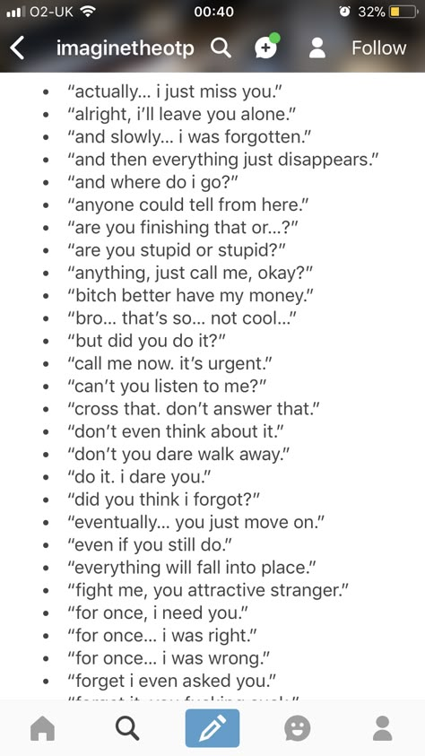 Dialogue prompts Manipulative Dialogue Prompts, Best Friend Dialogue Prompts, Love Realization Prompts, Funny Prompts Dialogue, Dialogue Prompts Flirting, Flirty Dialogue Prompts, Romantic Dialogue Prompts, Fake Dating Prompts, Prompts Dialogue