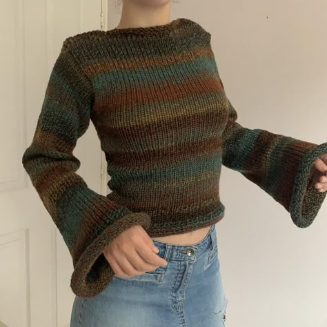 Spies Aesthetic, 00s Mode, Crochet Jumper, Fashion Queen, Totally Spies, Blue And Brown, Knit Fashion, Knitted Jumper, Dream Clothes