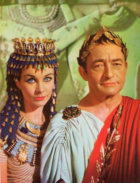 Vivien Leigh and Claude Rains -- Caesar and Cleopatra Cleopatra And Caesar Costume, Cleopatra And Julius Caesar Costume, Julius Ceaser Costume, Cleopatra And Ceasar Costumes, Cleopatra And Caesar, Cleopatra And Ceasar, Caesar Costume, Cleopatra Movie Costumes, Cleopatra Julius Caesar