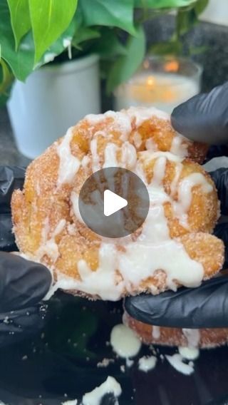 Powered By: God on Instagram: "Fried cinnamon rolls are crispy on the outside & ooey gooey on the  inside … Your family won’t be disappointed with this recipe 💗" Fried Cinnamon Rolls, Yummy Food Ideas, Ooey Gooey, Pound Cakes, Dee Dee, July 17, Pound Cake, Fun Food, Vow Renewal