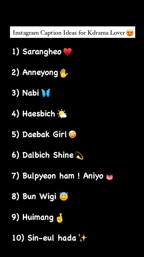 Korean Words For Instagram Bio, Instagram Bio Ideas In Korean, Korean Aesthetic Names For Instagram, Instagram Bio Ideas Aesthetic Korean, Korean Dp For Instagram, Kdrama Captions For Instagram, Korean Bio Ideas, Korean Bio For Instagram, Aesthetic Instagram Notes Ideas