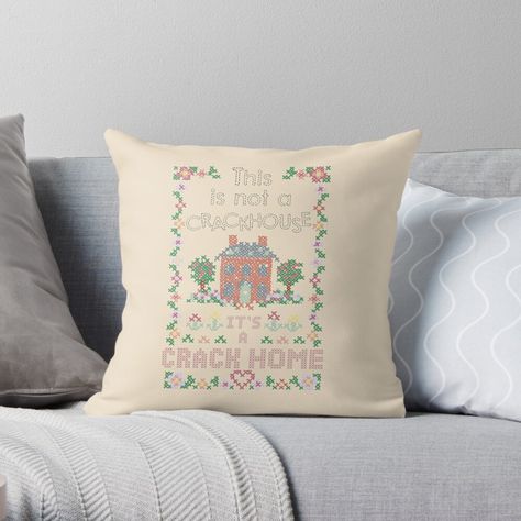 We've a superb range of funny, quirky cushion and throw pillow designs featuring classic hip hop lyrics in a cottage core "home sweet home" embroidery style, buy online. --- #funny #funnypics #funnymemes #memes #memesdaily #jokes #humor #hiphop #rnb #music #popmusic #rap #musicmemes #lyrics #hiphopheads #crafting #embroidery #embroideryhoop #cottagecore #cottage #cozy #hoopart #stitchnbitch #stitched #homesweethome #handmade #crafts #homedecor #homeinspo #interiordesign #interior #homeideas Home Sweet Home Embroidery, Funny Housewarming Gift, Rnb Music, Sweet Home Style, House Cozy, Cross Stitch Cushion, Home Embroidery, Funny Embroidery, Cozy Throw Pillows