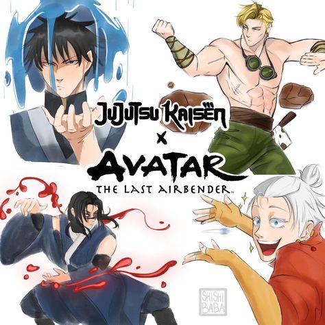 Part 1 of JJK x Avatar The Last Airbender saga Compilation of the first crossover pieces 🥰✨ Which one is your favorite?? . . #jjk… | Jujutsu Kaisen Anime 2024 Gojo SATORU sensei Geto SUGURU Yuuji Nobara anime otaku art memes fanart cosplay Manga Yuji Itadori Satoru Gojo Megumi Fushiguro Nobara Kugisaki Sorcerers Cursed Spirits Sukuna Ryomen Cursed Techniques Itadori's Curse Domain Expansion Cursed Objects Shibuya Incident #togeinumaki #geto #yuta #satoru #suguru #satosugu #itadoriyuuji #yuji # Jjk Harry Potter Au, Marauders Jegulus, Satoru Suguru, One Piece Crossover, Aang The Last Airbender, Harry Hermione, Avatar Art, Atla Memes, Avatar: The Last Airbender