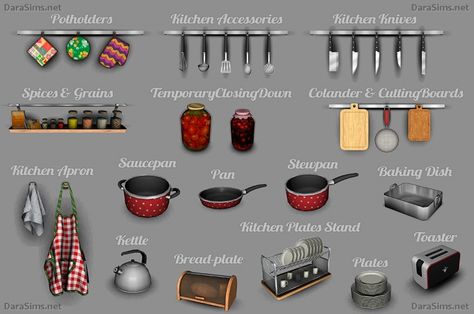 The Sims 4 Pack, Sims 4 Restaurant, Sim4 Cc, Kitchen Decor Sets, Sims 3 Cc Finds, Sims 4 Blog, Sims 4 Kitchen, Sims 3 Mods, Sims 4 Bedroom