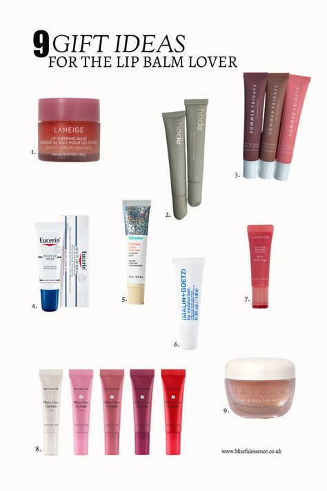 As a fellow lip balm aficionado, I know we all have preferences when it comes to lip care. Thanks to this fantastic blog, I found the top 9 lip balms that cater to different tastes, needs, and desires. I'm excited to share my findings with you - I guarantee you'll find the perfect holiday gift for yourself or your fellow lip care enthusiasts on this list! #LipBalmGifts #HolidayGiftIdeas Gifts For Myself, Glossier Balm Dotcom, Lip Care Products, Lip Balm Brands, Lip Balm Gift, Lip Care Routine, Best Lip Balm, Diy Remedies, Perfect Lips