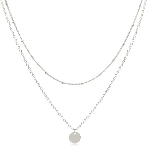 Amazon.com: Dainty Layered Silver Coin Choker Necklace Handmade Disc Pendant Chic Layering Necklace for Women Girls: Clothing, Shoes & Jewelry Silver Png, Gold Coin Choker, Choker Necklace Handmade, Star Pearl, Coin Choker, Gold Layered Necklace, Handmade Bar, Silver Coin Necklace, Necklaces Set