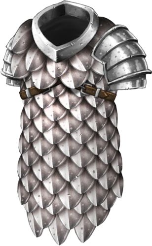 Fish Armor, Medium Armor, Magic Armor, Dnd Stats, Survival Clothing, Scale Mail, D D Items, Historical Armor, Fantasy Props