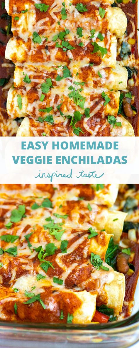 Vegetable Burrito Recipe, Veggie Enchiladas Easy, Chicken Veggie Enchiladas, Veg Enchiladas Vegetarian, Veggie Enchilada Recipe, Vegetarian Weight Watchers Recipes, Chicken And Veggie Enchiladas, Chicken Enchiladas Crock Pot, Chicken Enchiladas Easy Red Sauce