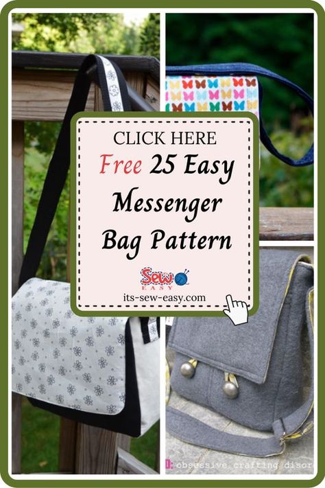 Messenger Bag Tutorial Free Sewing Patterns, Crossbody Messenger Bag Pattern, Cross Body Bag Patterns To Sew, Easy Messenger Bag Pattern Free, Cross Shoulder Bag Pattern, Messenger Bag Patterns Free, Messenger Bag Sewing Pattern Free, Free Cross Body Bag Pattern, Laptop Bag Patterns To Sew