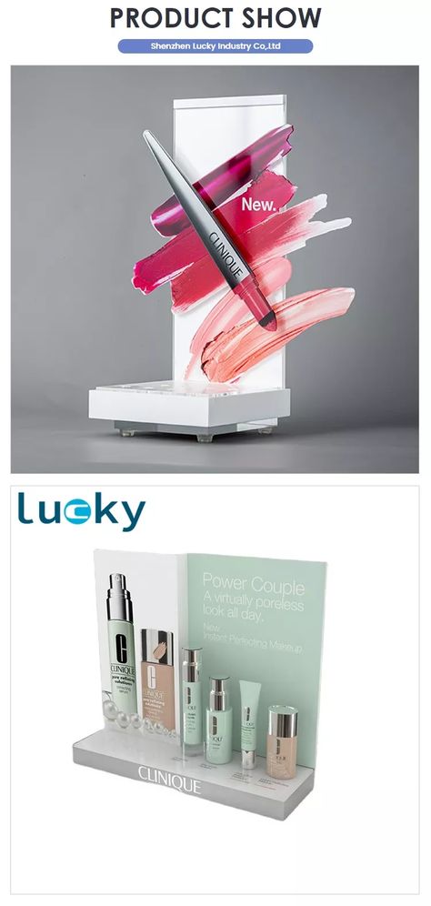 Factory Custom Luxurious Acrylic Display Countertop Cosmetics Display Stand - Buy Cosmetics Display,Clinique Acrylic Display Countertop Display Stand,Acrylic Makeup Display Stand Product on Alibaba.com