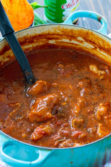 Chicken Piquant Recipe, Cajun Sauce For Chicken, Chicken Sauce Piquant, Chicken In Spicy Tomato Sauce, Shrimp Sauce Piquant Recipe, Venison Sauce Piquant, Sausage Sauce Piquant, Sauce Picante Cajun, Tomato Roux Sauce