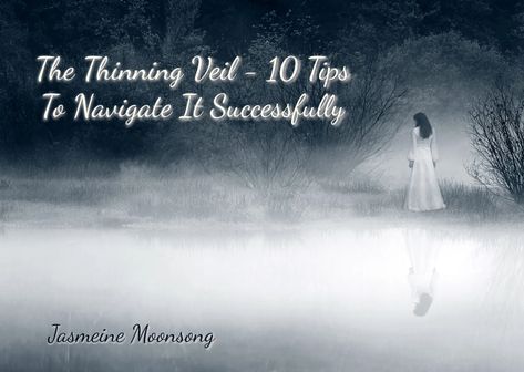 The Thinning Veil - 10 Tips to Navigate it Successfully As many of you know, the veil thins twice a year at Samhain and Beltane. For those of you who are sensitive to energy and have intuitive gifts, you will find that you are definitely more sensitive during this time. While it can make my job a bit easier this time of year because it’s easier for me to do readings and get the information that I want, for those of you who may not be doing this full time this time can be quite overwhelming Veil Is Thinning, Witch 101, Types Of Basil, Water For Health, Grounding Exercises, Moon Song, Personal Energy, Psychic Protection, Beltane