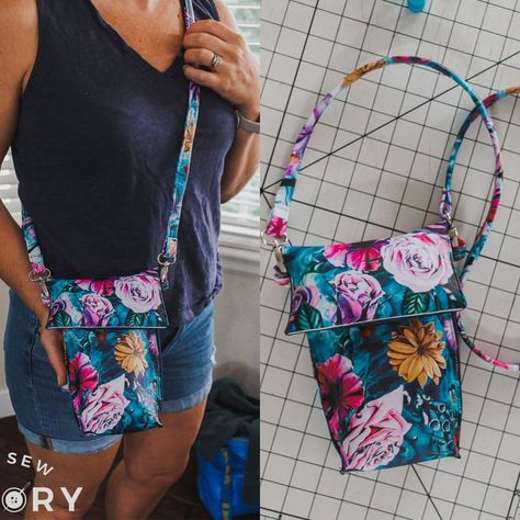 Cell Phone Bag Pattern Free, Cross Shoulder Bag Pattern, Cross Body Sling Bag Pattern Free, Cross Body Purse Pattern Free, Small Crossbody Bag Pattern, Easy Cross Body Bag Pattern Free, Small Cross Body Bag, Cross Over Bag, Free Sling Bag Patterns To Sew