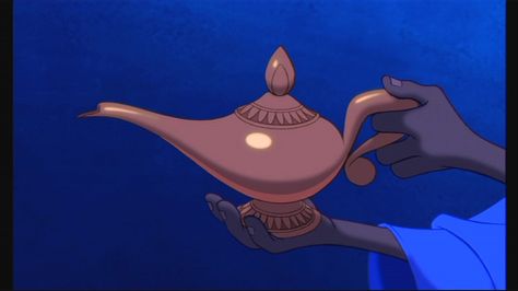 jeanie lamp aladin | Genie's Lamp - Aladdin Lamp Tattoo, Disney Sleeve, Aladdin 1992, Genie Aladdin, Genie Lamp, Aladdin Lamp, Disney Princess Movies, Princess Movies, Magic Lamp