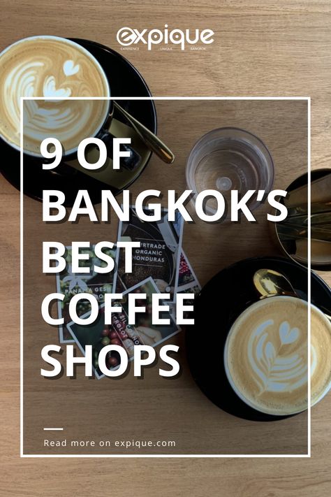 Bangkok Map, Thai Coffee, Vintage Coffee Shops, Caffeine Addict, Thailand Travel Tips, Bangkok Travel, Visit Thailand, Travel Thailand, Best Coffee Shop