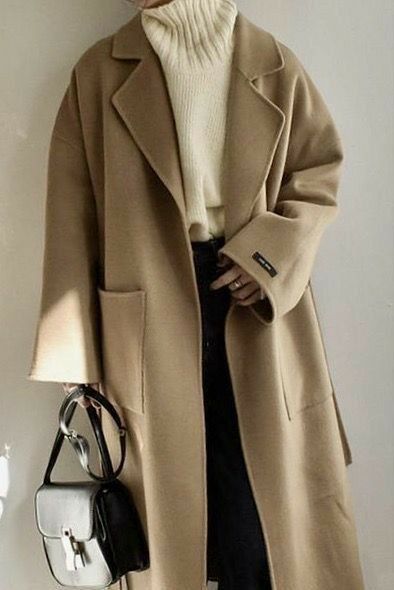 Mom Outfit, Beige Outfit, Beige Coat, Coat Outfit, Fashion Trends Winter, Elegante Casual, Fashion Weeks, Coat Outfits, 가을 패션