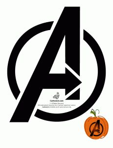 The Avengers Logo Pumpkin Template. Avengers Pumpkin Carving, Marvel Pumpkin, Avengers Printable, Avengers Decals, Pumpkin Carving Stencils Templates, Printable Pumpkin Stencils, Pumpkin Stencils, Halloween Pumpkin Carving Stencils, Madara Wallpaper