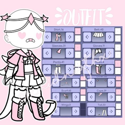 Pink Gacha Club Outfits, Gl Outfits, Gacha Life Outfit, Cute Pastel Outfits, Pink Girl Outfits, Gachalife Girl Outfits, Gacha Fits, Realistic Mermaid Tails, Gacha Designs