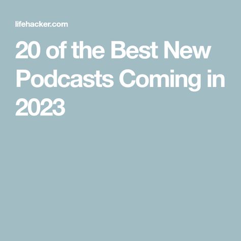 Podcast Recommendations, Before The New Year, Best Podcasts, Top Podcasts, Dangerous Games, Cold Case, Sony Music Entertainment, Stop Thinking, Game Show