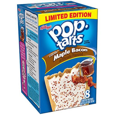 Best Pop Tart Flavors, Pop Tart Flavors, Funny Food Memes, Weird Snacks, Toaster Pastry, Oreo Flavors, Pop Tart, Food Memes, Flavored Bacon