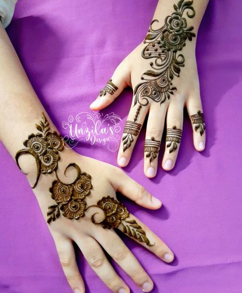 50+ Latest Henna Mendhi Designs - Zahrah Rose Baby Mahdi Design, Baby Henna Designs Simple, Baby Mendhi Designs Easy, Mehindhi Design Simple Modern Easy, Mahdi Design Simple Easy, Easy Arabic Mehndi Designs Simple For Beginners Front Hand, Baby Mehndi Designs Easy, Floral Henna Designs Easy, Mehndi Designs For Kids Front Hand