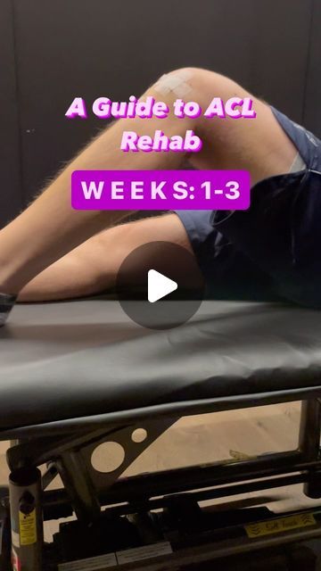 Myodetox on Instagram: "✨A Guide to ACL Rehab: Weeks 1-3 Anterior Cruciate Ligament (ACL) tears is a well known injury. Unfortunately, whether in sport or in everyday living, an ACL injury can happen to anyone. Join Myodetox client, Kris, on his post-operative journey as we delve into the crucial Weeks 1-3 after his ACL surgery. Kris, who tore his ACL last summer, recently underwent surgery and is already hitting post-surgical milestones just 8 days in🚀 Before his surgery, Kris dedicated months to movement retraining and strengthening at Myodetox. Pre-op (prep before surgery) is a critical piece to long term ACL rehab success! Ever wondered what it’s like to recover from an ACL tear? Share your journey or questions below. We’re committed to being your guide to reaching your goals a Post Acl Surgery, Acl Tear Recovery, Acl Surgery Recovery, Acl Brace, Acl Rehab, Acl Recovery, Acl Injury, Acl Surgery, Anterior Cruciate Ligament